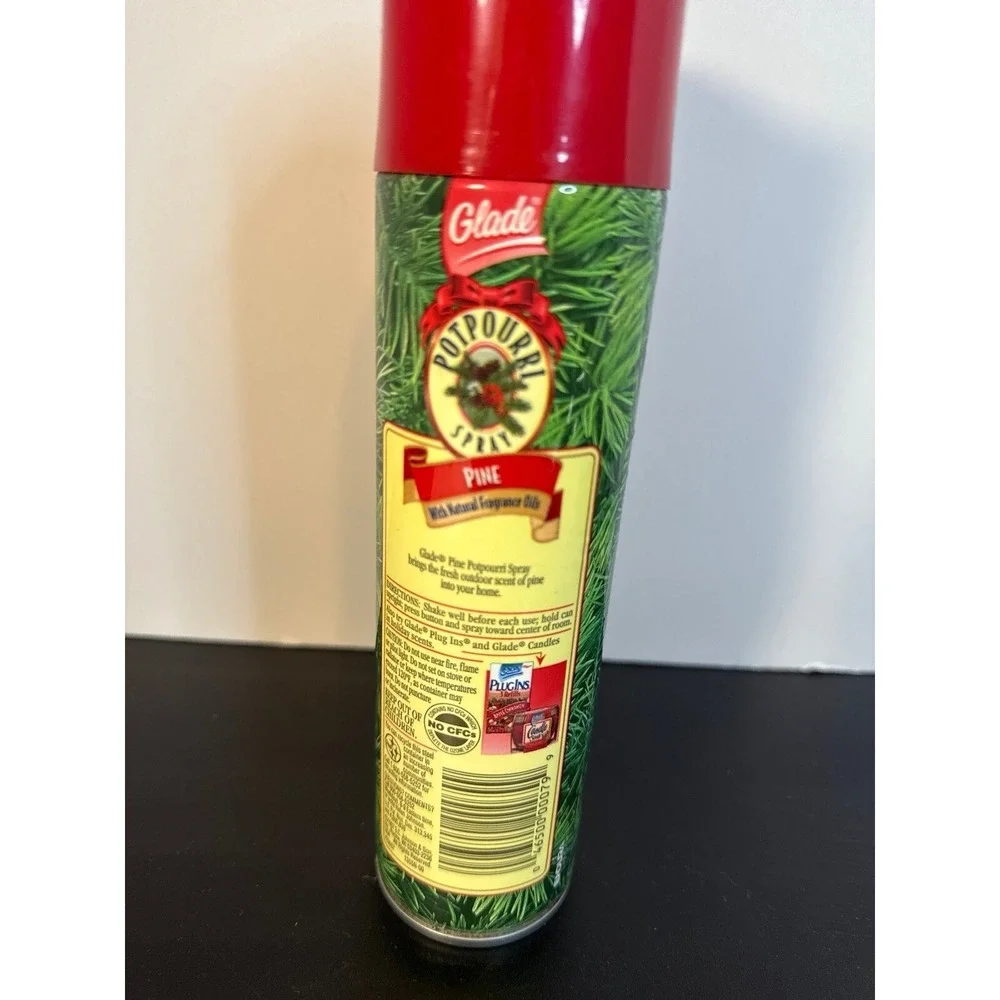 Glade Vintage Potpourri Spray‎ Pine 1994 Christmas Holiday 9oz New Unused